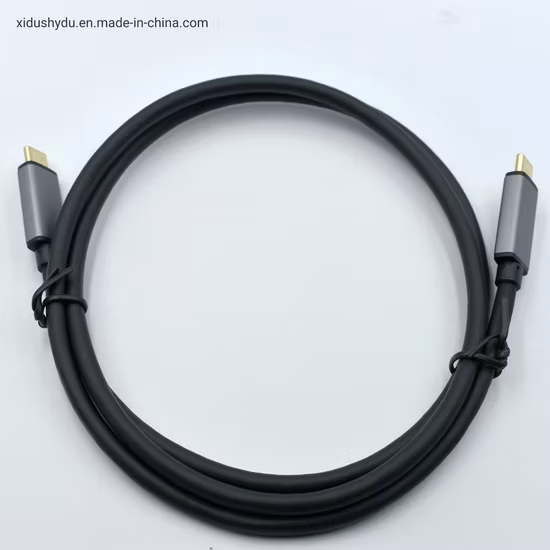 5%off Metal Aluminium 1m 2m 3m 5m Type-C Fast Charging Nylon Braided Cord Compatible MacBook 10gbps 100W E-Marker USB C Type Male Adapter USB 3.1 USB 3.2 Cable