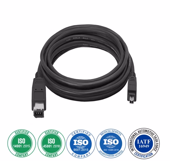케이블 Firewire 9핀 머신 비전